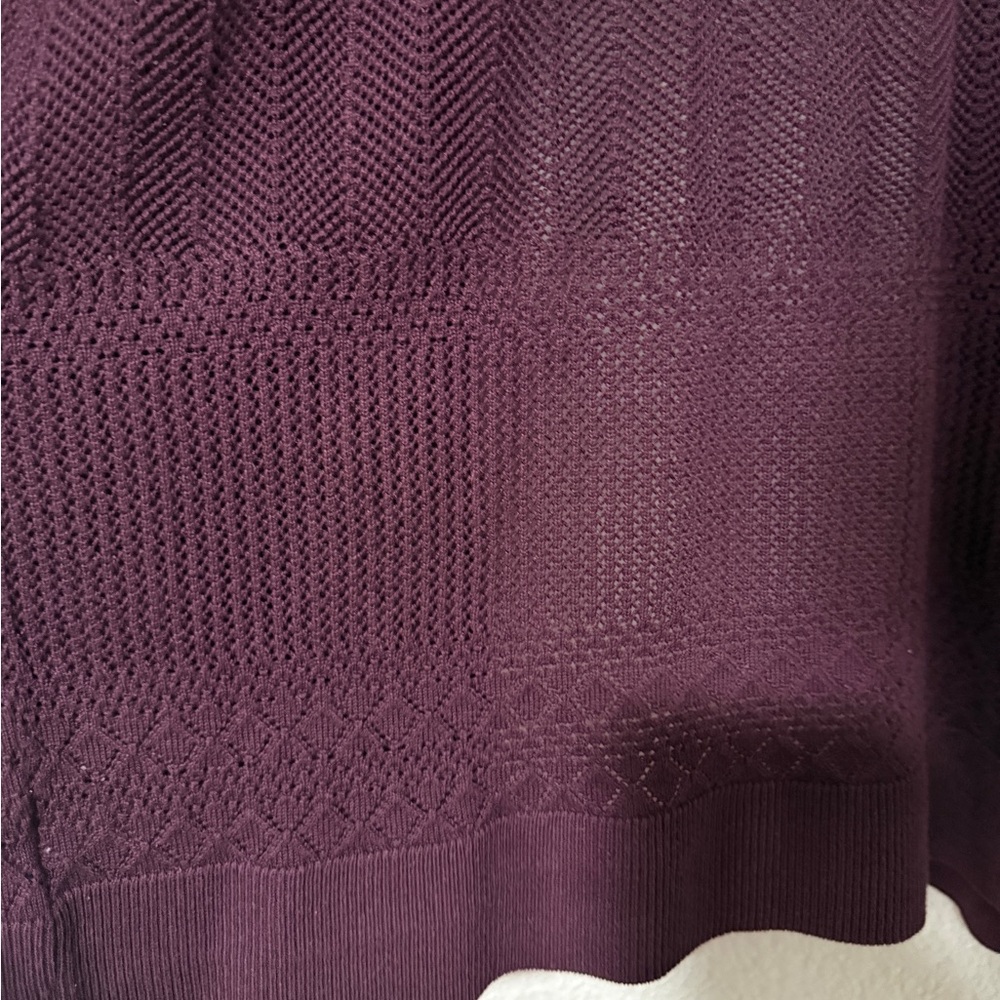 Torrid Pointelle Longline Open Front Cardigan Swe… - image 8